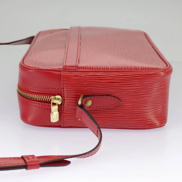 LOUIS VUITTON Epi Trocadero 27 Shoulder Bag Red - Picture 3 of 16